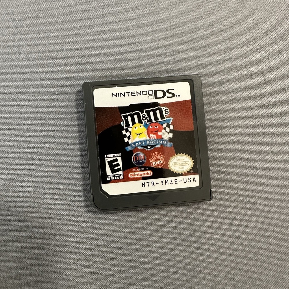 M&M's Kart Racing Nintendo DS NTR-YMZE-USA Cartridge Only Untested